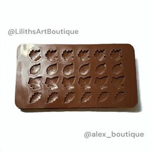 Silicone maple leaf mold (Y013)